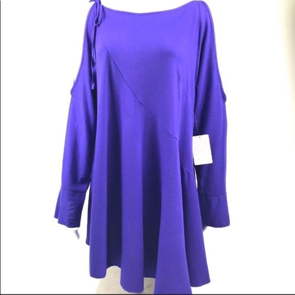 NWT Free People Clear Skies cold shoulder - s - Picture 6 of 8